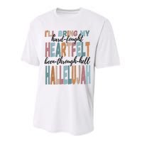 Funny ILl Bring My Hard Fought Heartfelt Hallelujah Performance Sprint T-Shirt