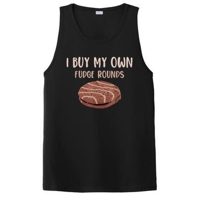 Funny I Buy My Own Fudge Rounds Vintage Fudge Rounds PosiCharge Competitor Tank