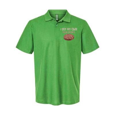 Funny I Buy My Own Fudge Rounds Vintage Fudge Rounds Softstyle Adult Sport Polo