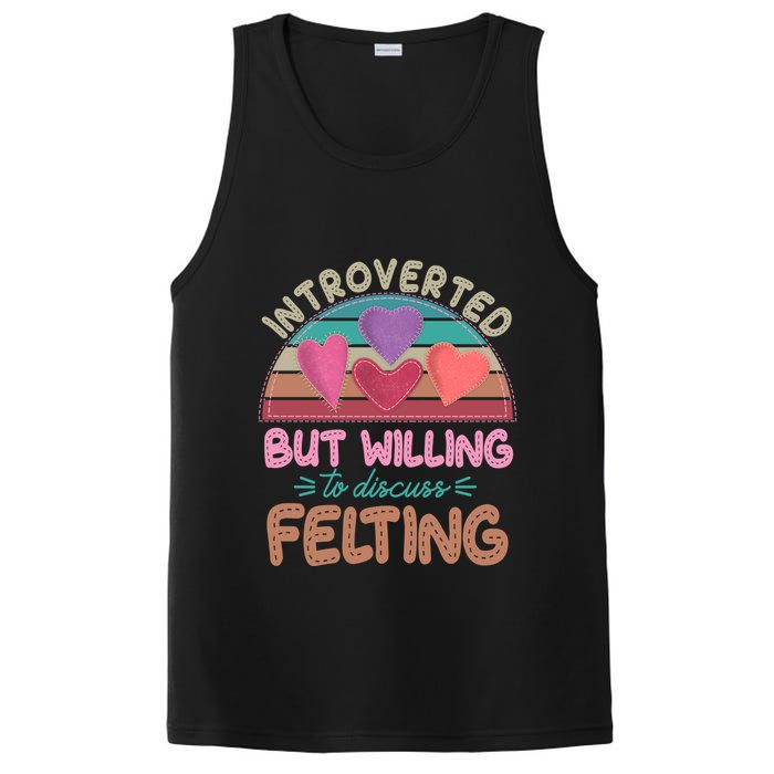 Funny Introverted But Willing To Discuss Felting PosiCharge Competitor Tank