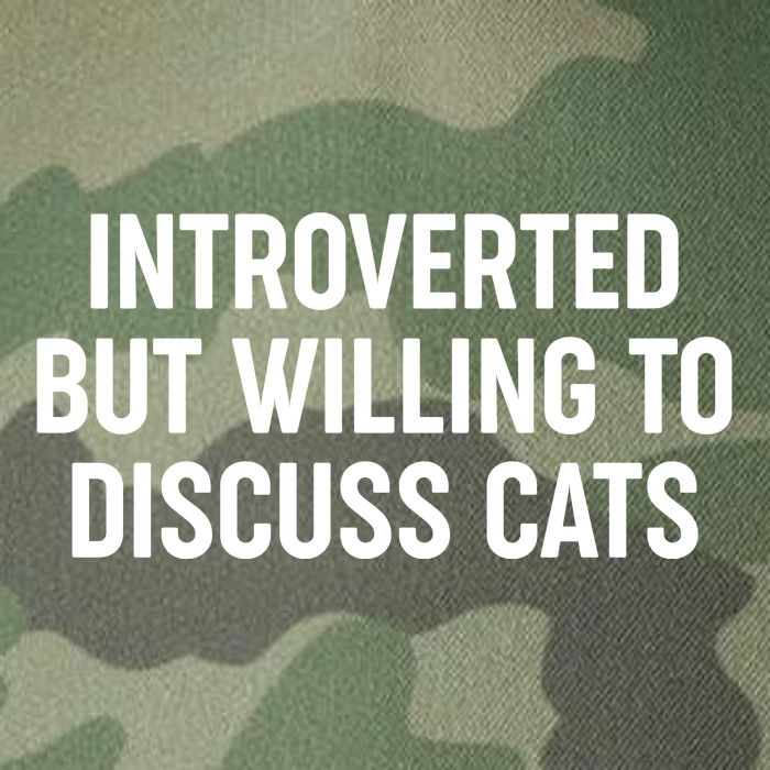 Funny Introverted But Willing To Discuss Cats Legacy Tie Dye Trucker Hat