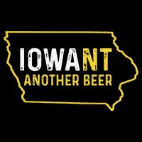 Funny Iowa Beer Distressed Iowa State Map Flexfit Unipanel Trucker Cap