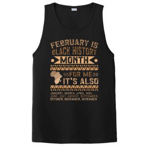 February Is Black History Month African American PosiCharge Competitor Tank