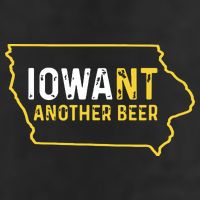 Funny Iowa Beer Distressed Iowa State Map Cool Comfort Performance Bucket Hat