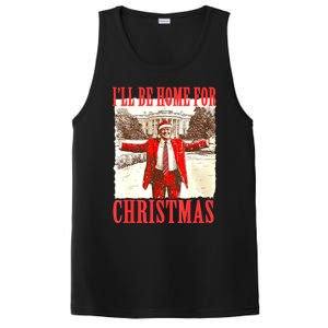 Funny ILl Be Home For Christmas Santa Trump Xmas 2024 Gift PosiCharge Competitor Tank