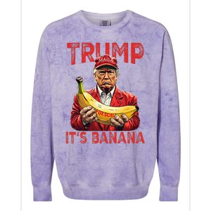 Funny ItS Banana For Scales Trump Colorblast Crewneck Sweatshirt