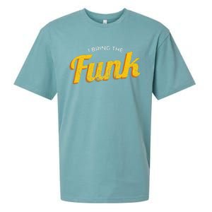 Funy I Bring The Funk Funk Jazz Soul Vinyl Music Sueded Cloud Jersey T-Shirt