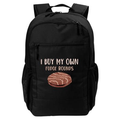 Funny I Buy My Own Fudge Rounds Vintage Fudge Rounds Gift Daily Commute Backpack