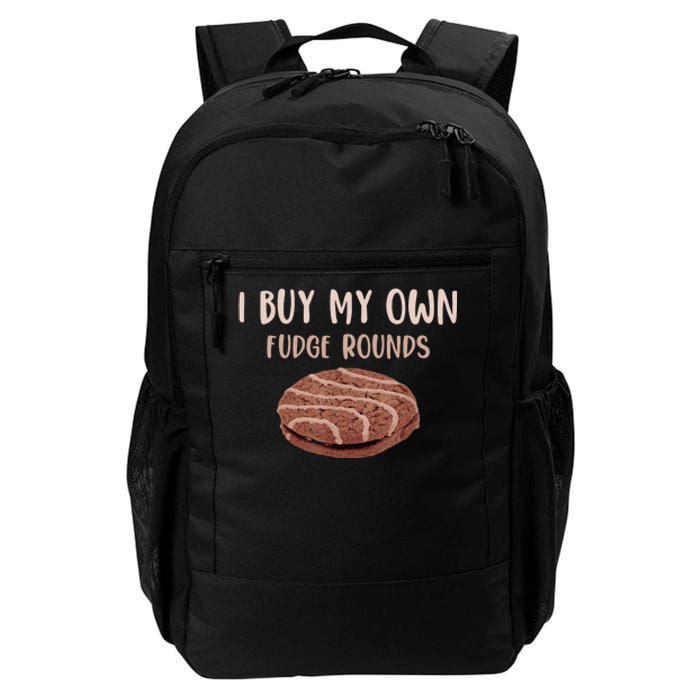 Funny I Buy My Own Fudge Rounds Vintage Fudge Rounds Gift Daily Commute Backpack