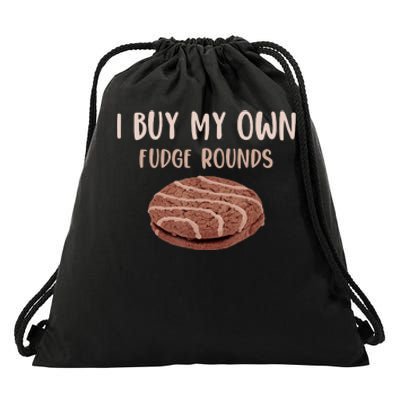 Funny I Buy My Own Fudge Rounds Vintage Fudge Rounds Gift Drawstring Bag