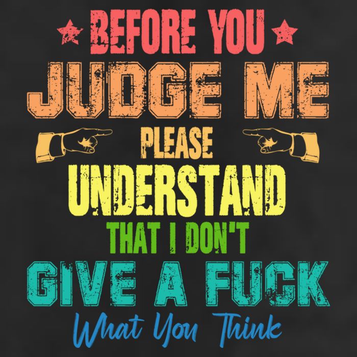 Funny Introvert Before You Judge Me Vintage Knit Cap Winter Beanie