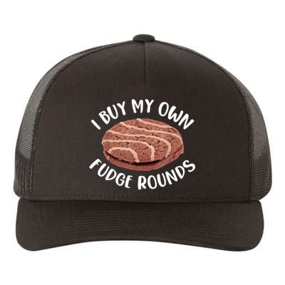 Funny I Buy My Own Fudge Rounds Vintage Fudge Rounds Yupoong Adult 5-Panel Trucker Hat