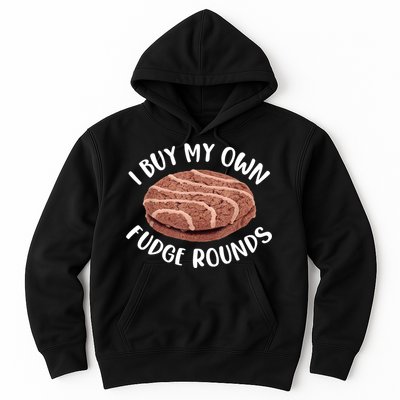Funny I Buy My Own Fudge Rounds Vintage Fudge Rounds Hoodie