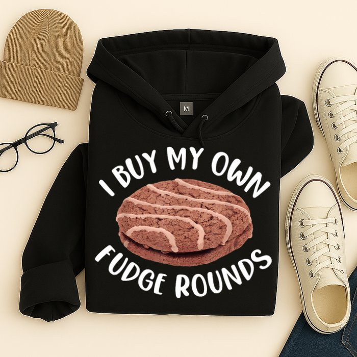 Funny I Buy My Own Fudge Rounds Vintage Fudge Rounds Hoodie