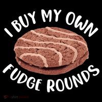 Funny I Buy My Own Fudge Rounds Vintage Fudge Rounds Poster