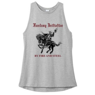 Fantasy Initiative By Fire And Steel Ladies PosiCharge Tri-Blend Wicking Tank