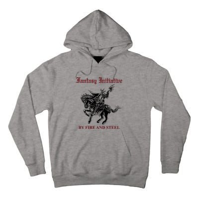 Fantasy Initiative By Fire And Steel Tall Hoodie