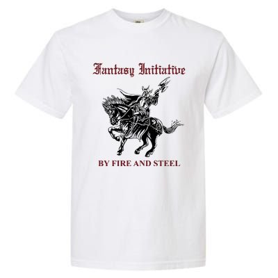 Fantasy Initiative By Fire And Steel Garment-Dyed Heavyweight T-Shirt