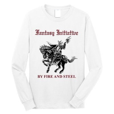 Fantasy Initiative By Fire And Steel Long Sleeve Shirt