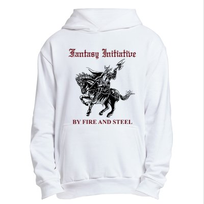 Fantasy Initiative By Fire And Steel Urban Pullover Hoodie