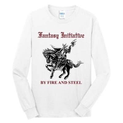 Fantasy Initiative By Fire And Steel Tall Long Sleeve T-Shirt