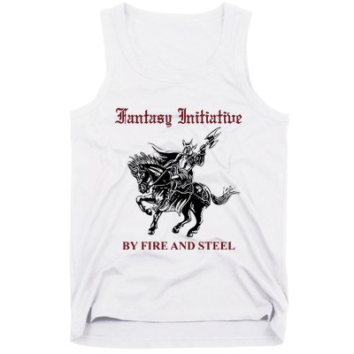 Fantasy Initiative By Fire And Steel Tank Top