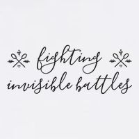 Fighting Invisible Battles Invisible Illness Awareness Cool Comfort Performance Bucket Hat