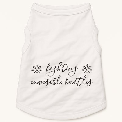 Fighting Invisible Battles Invisible Illness Awareness Doggie Tank