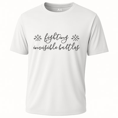 Fighting Invisible Battles Invisible Illness Awareness Performance Shirt