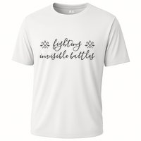 Fighting Invisible Battles Invisible Illness Awareness Performance Shirt