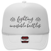 Fighting Invisible Battles Invisible Illness Awareness Hat