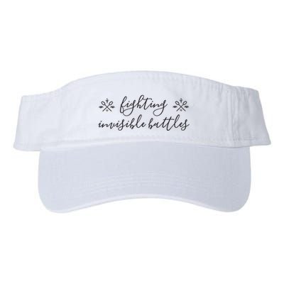Fighting Invisible Battles Invisible Illness Awareness Visor