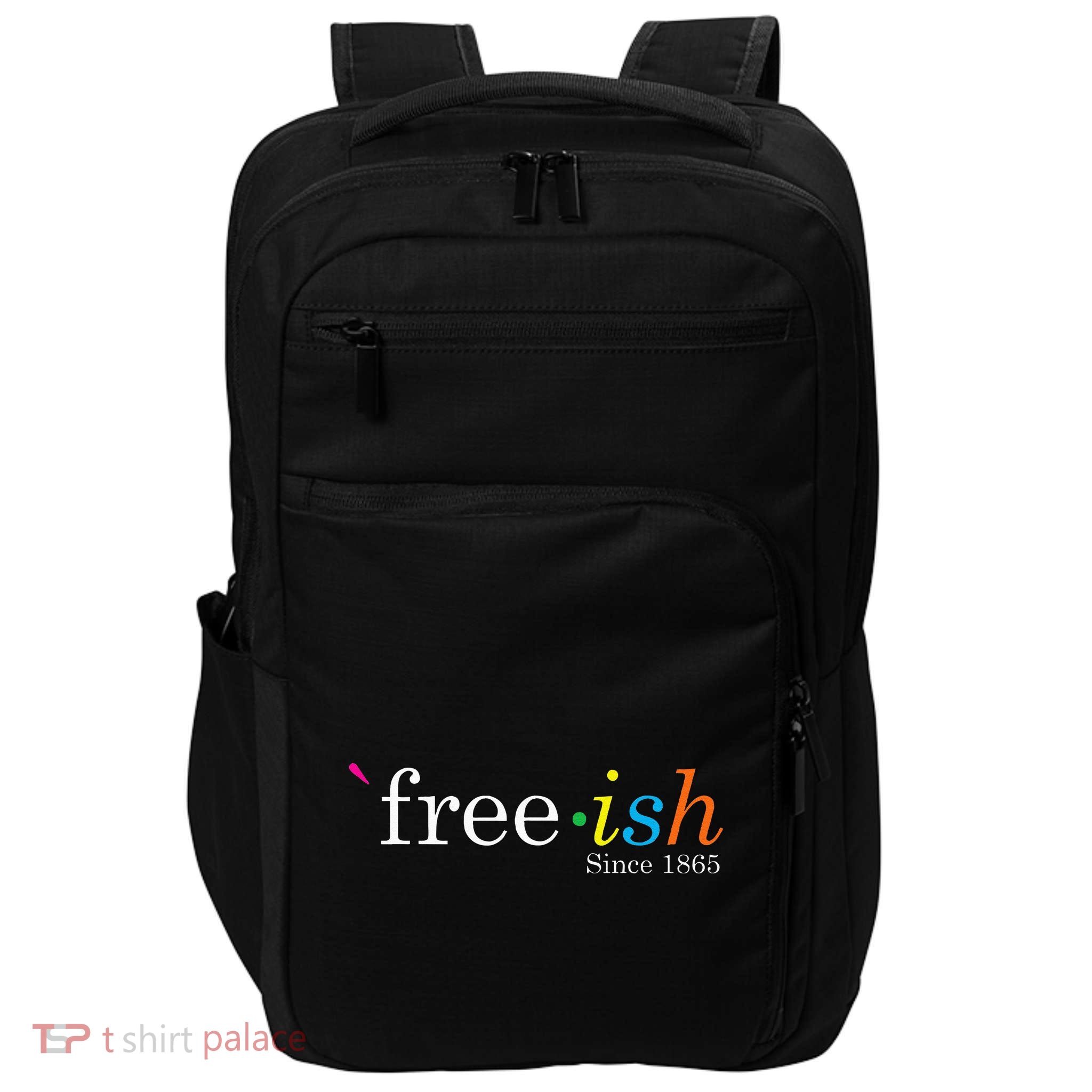 Free Ish Black History Junenth Freedom Emancipation Impact Tech Backpack