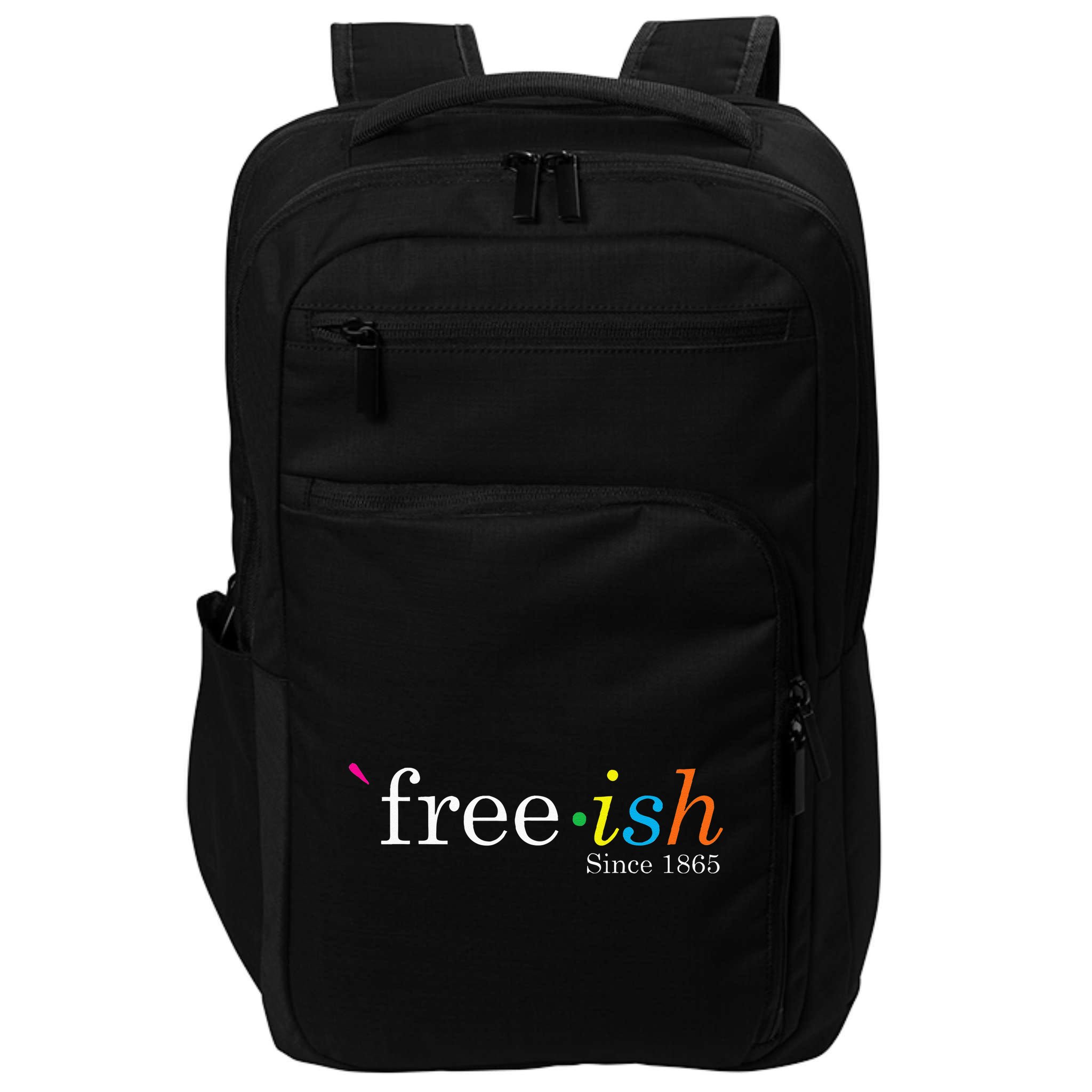 Free Ish Black History Junenth Freedom Emancipation Impact Tech Backpack