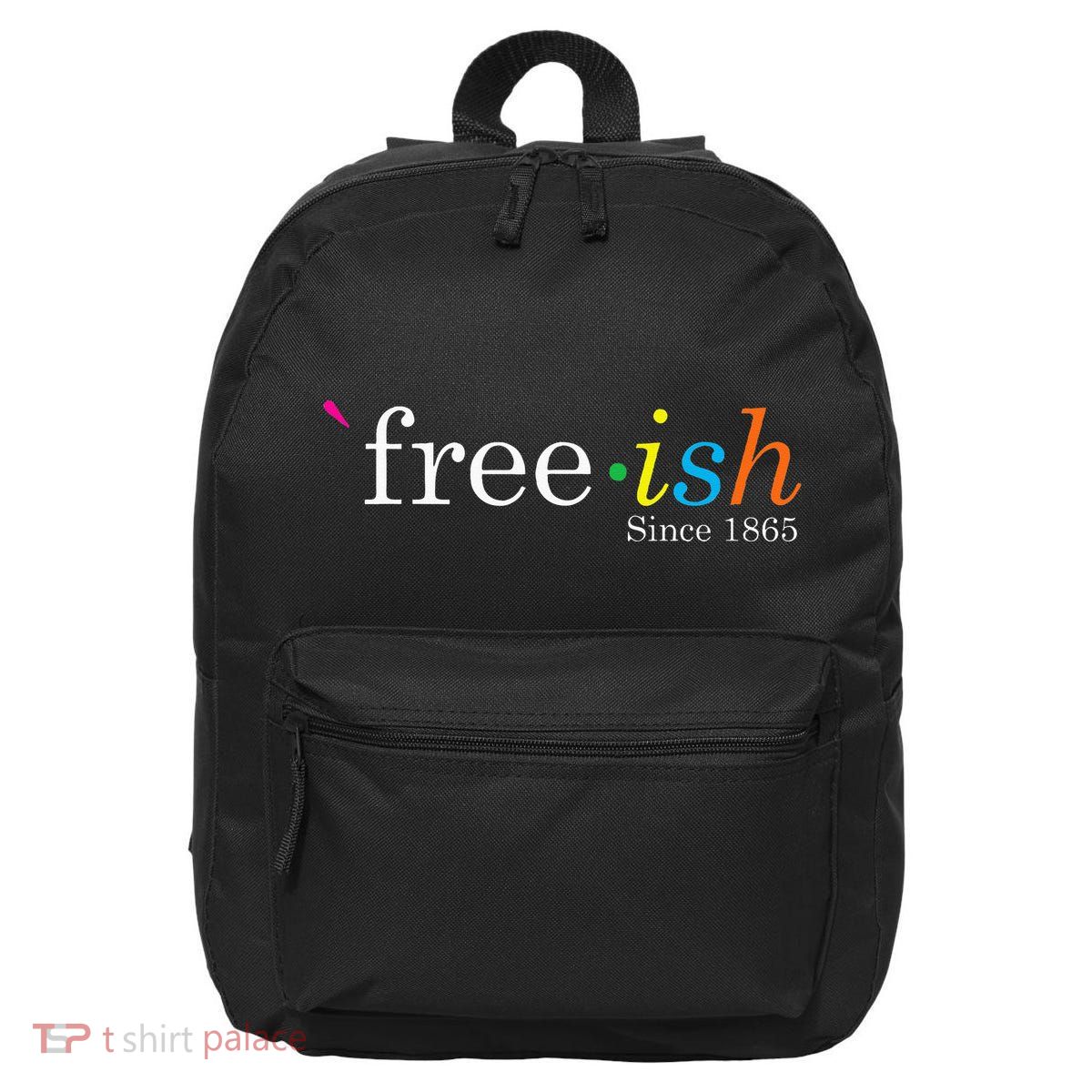 Free Ish Black History Junenth Freedom Emancipation 16 in Basic Backpack