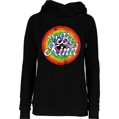 Flowers Illustration Be Kind Sunflower Gift Womens Funnel Neck Pullover Hood