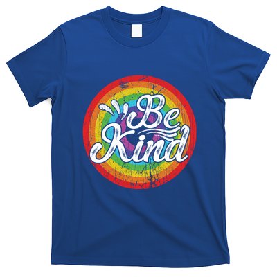 Flowers Illustration Be Kind Sunflower Gift T-Shirt