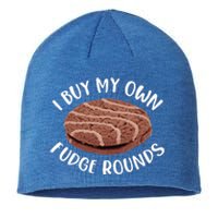 Funny I Buy My Own Fudge Rounds Vintage Fudge Rounds Sustainable Beanie