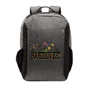 Floral Introverted Book Lover Booktrovert Funny Gift Vector Backpack