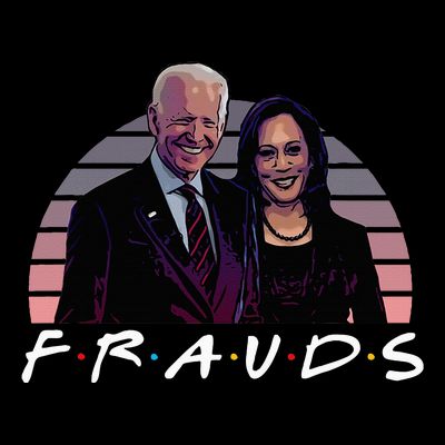 Frauds Impeach Biden Harris Now Anti Joe Biden T-Shirt