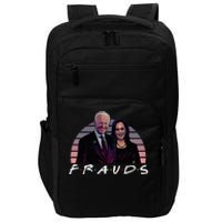 Frauds Impeach Biden Harris Now Anti Joe Biden Impact Tech Backpack