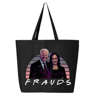 Frauds Impeach Biden Harris Now Anti Joe Biden 25L Jumbo Tote