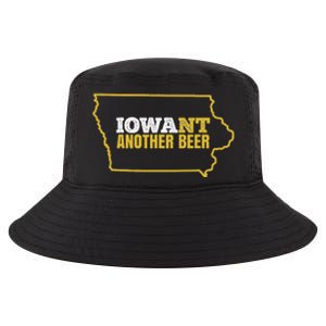 Funny Iowa Beer Distressed Iowa State Map Cool Comfort Performance Bucket Hat