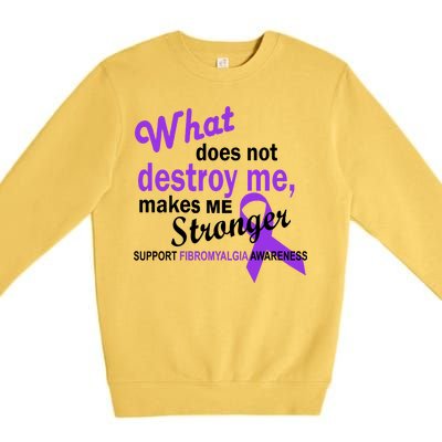 Fibromyalgia Make Me Stronger Premium Crewneck Sweatshirt