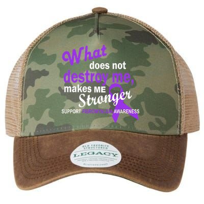 Fibromyalgia Make Me Stronger Legacy Tie Dye Trucker Hat