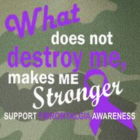 Fibromyalgia Make Me Stronger Legacy Tie Dye Trucker Hat