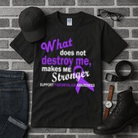 Fibromyalgia Make Me Stronger Tall T-Shirt