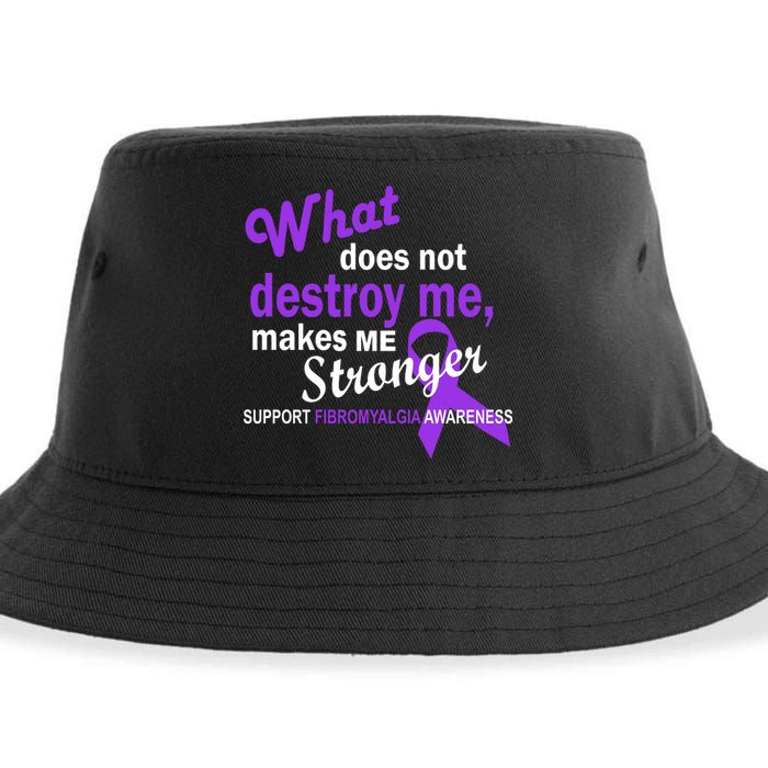 Fibromyalgia Make Me Stronger Sustainable Bucket Hat