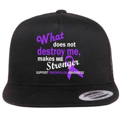 Fibromyalgia Make Me Stronger Flatbill Hat