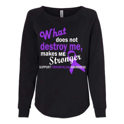 Fibromyalgia Make Me Stronger Womens California Wash Sweatshirt